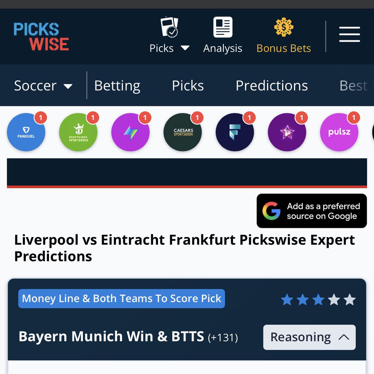 DegenDadBets's tweet image. Something doesn’t look right here?   

Side note; I’m available if you’re hiring.  @Pickswise