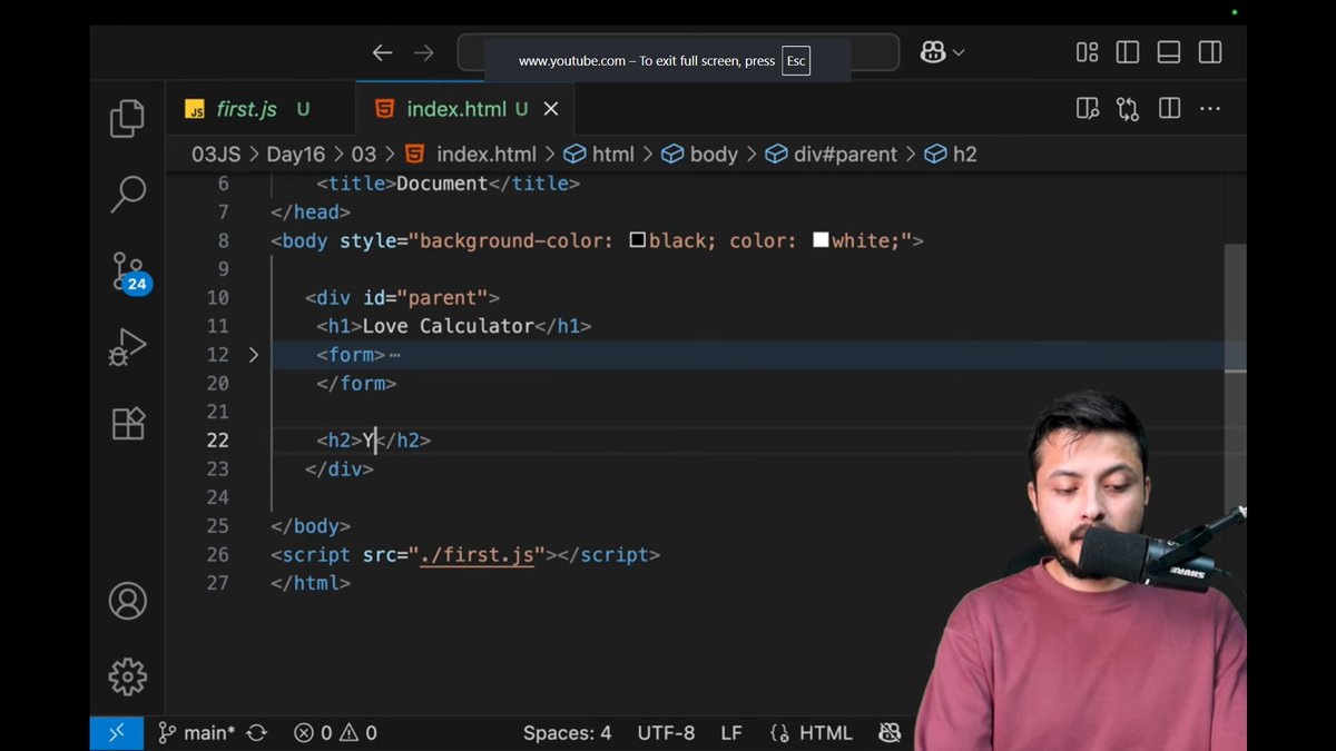 Pratham39423901's tweet image. ✅ Day 31 of Web Dev
Mentor - @rohit_negi9
Build 10 JS Projects
--Random Quote Generator
--Color Changer
--Love Calculator
--Tax Calculator
--Digital Clock
--Countdown Timer
--Astrology App
--Clicker Game
--To-Do List
--Quiz App
#JavaScript #WebDev #LearnInPublic