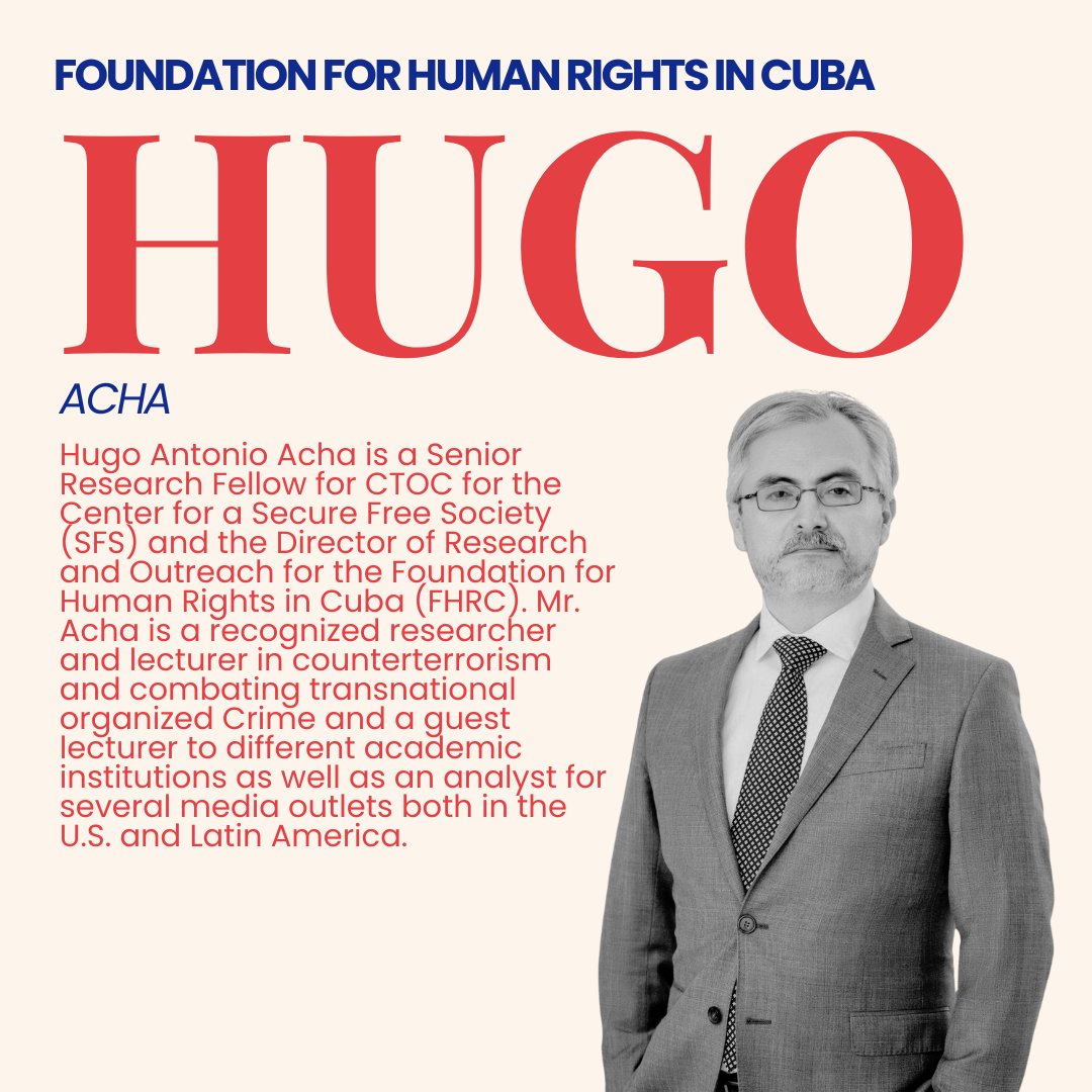 ASCECuba's tweet image. ASCE’s annual conference is happening this Friday and Saturday! In the lead-up to the event, we’re excited to highlight our speakers and featured panelists. Keep an eye out this week for posts showcasing our distinguished lineup. Register at: ascecuba.regfox.com/asce-cuba-annu…