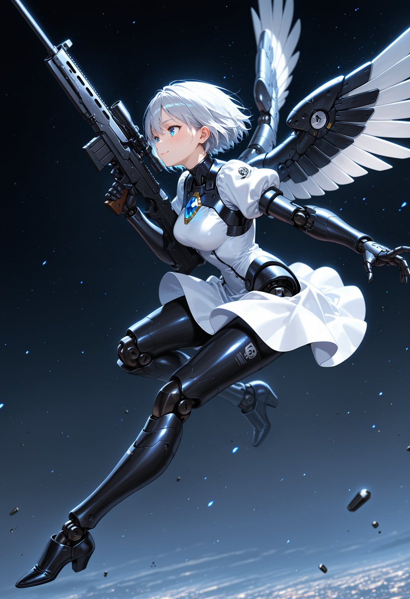 #メカ娘の表現の自由を行使しよう
#ダイダロス型祭
時には大胆に、躍動感優先で。