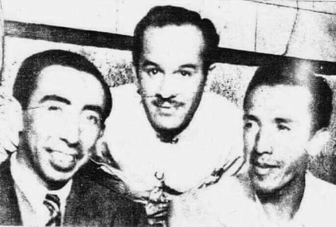 CulturaYToro's tweet photo. Fermin Espinosa "Armillita", Pedro Infante y Silverio Pérez 🐂😍
Cuanta historia en una sola fotografía 👏🏼
#CulturaYToro #SialosToros #Tauromaquia #ArteyCultura #Historia #TorosSi https://t.co/nUc3Qhn6cZ