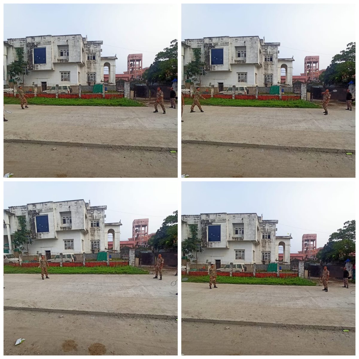 co189_bn's tweet image. T-2025-143 Evening activities 189 Bn CRPF on 22nd October 2025. #fitness #groupactivity