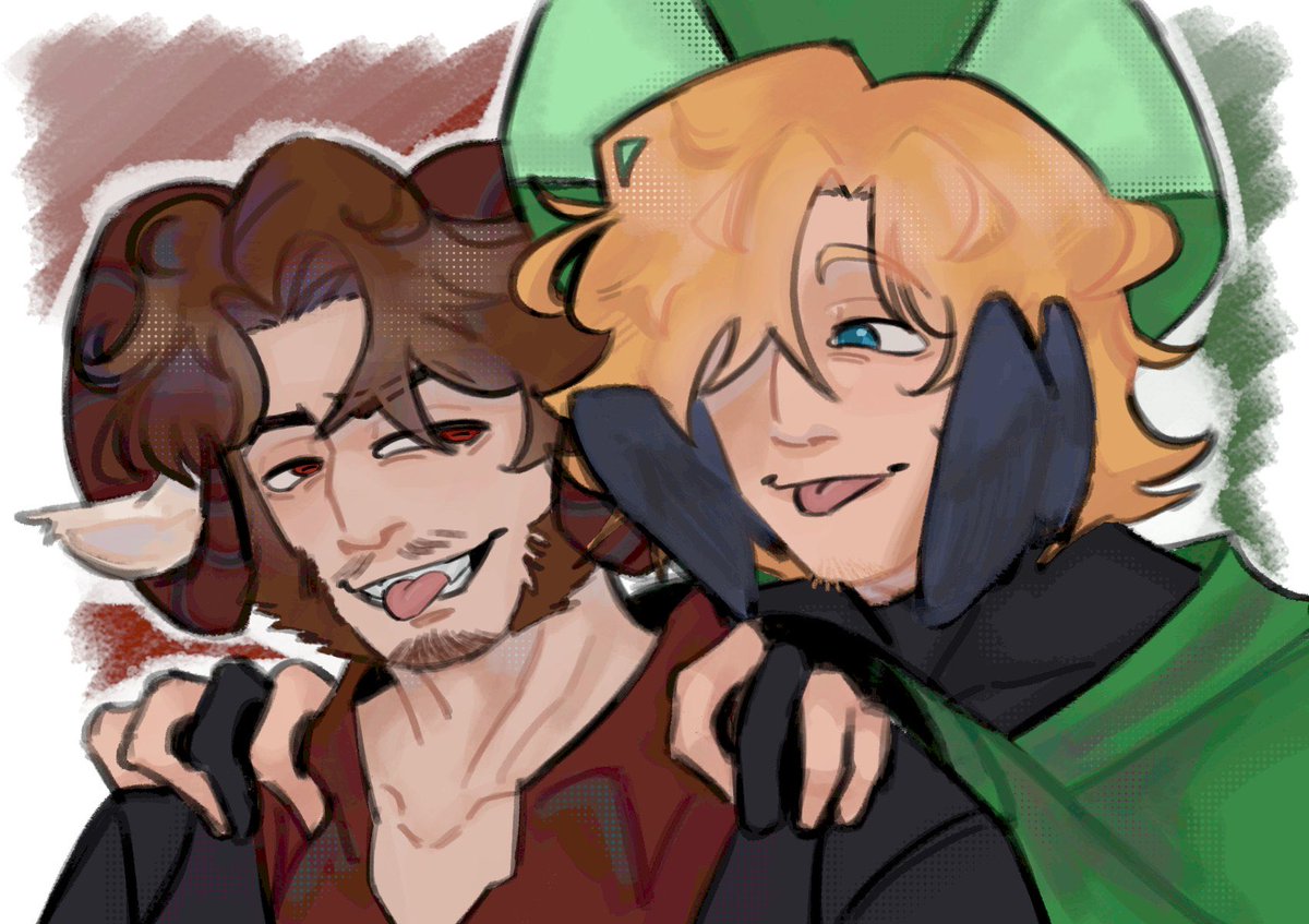 Hexxit duo my beloveds- they need more recognition 

#philzafanart #philza #schlattfanart #schlatt
