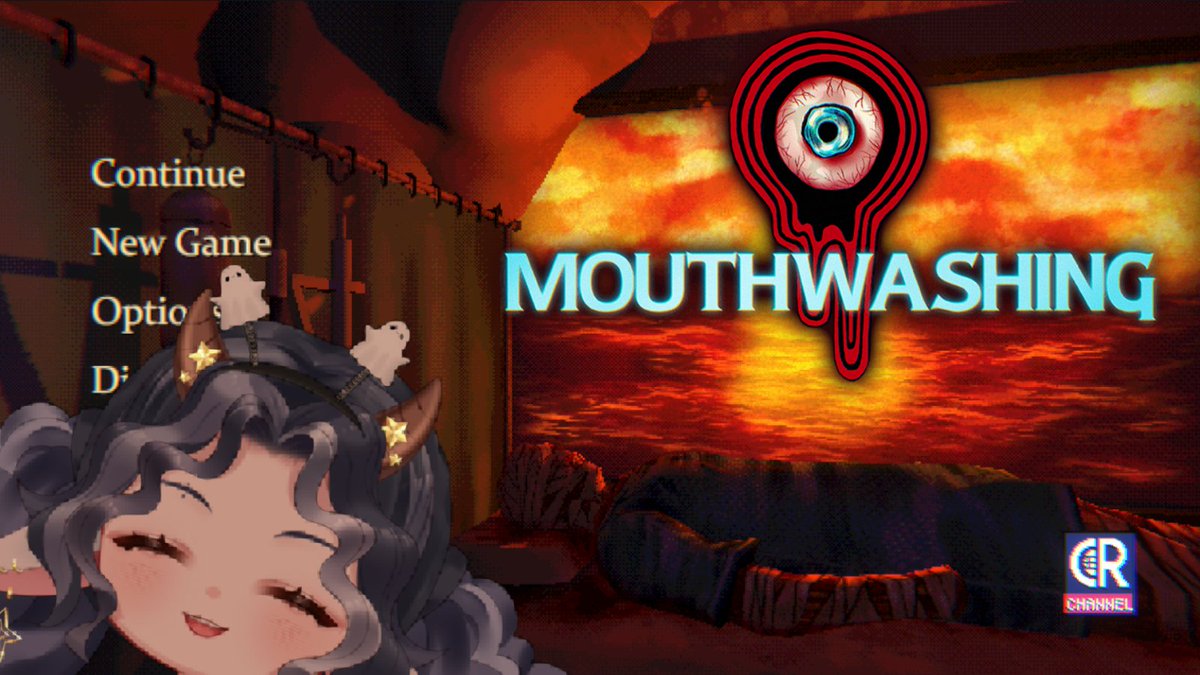 What's this? ૮꒰ &gt; ༝ &lt; ྀི꒱ა

I've become low-res Sleepii for todays game!! We're about to play Mouthwashing in 5 minutes!! stop on by &lt;3