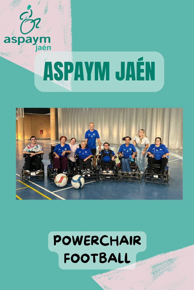 ¿Quieres saber lo que es el Powerchair football?
Interpowerchair Jaén te abre las puertas para que formes parte de este gran equipo!
¿Te unes? 
Los martes de 17:00 a 19:00 en el pabellón cubierto de las Fuentezuelas

facebook.com/share/v/17RhBB…