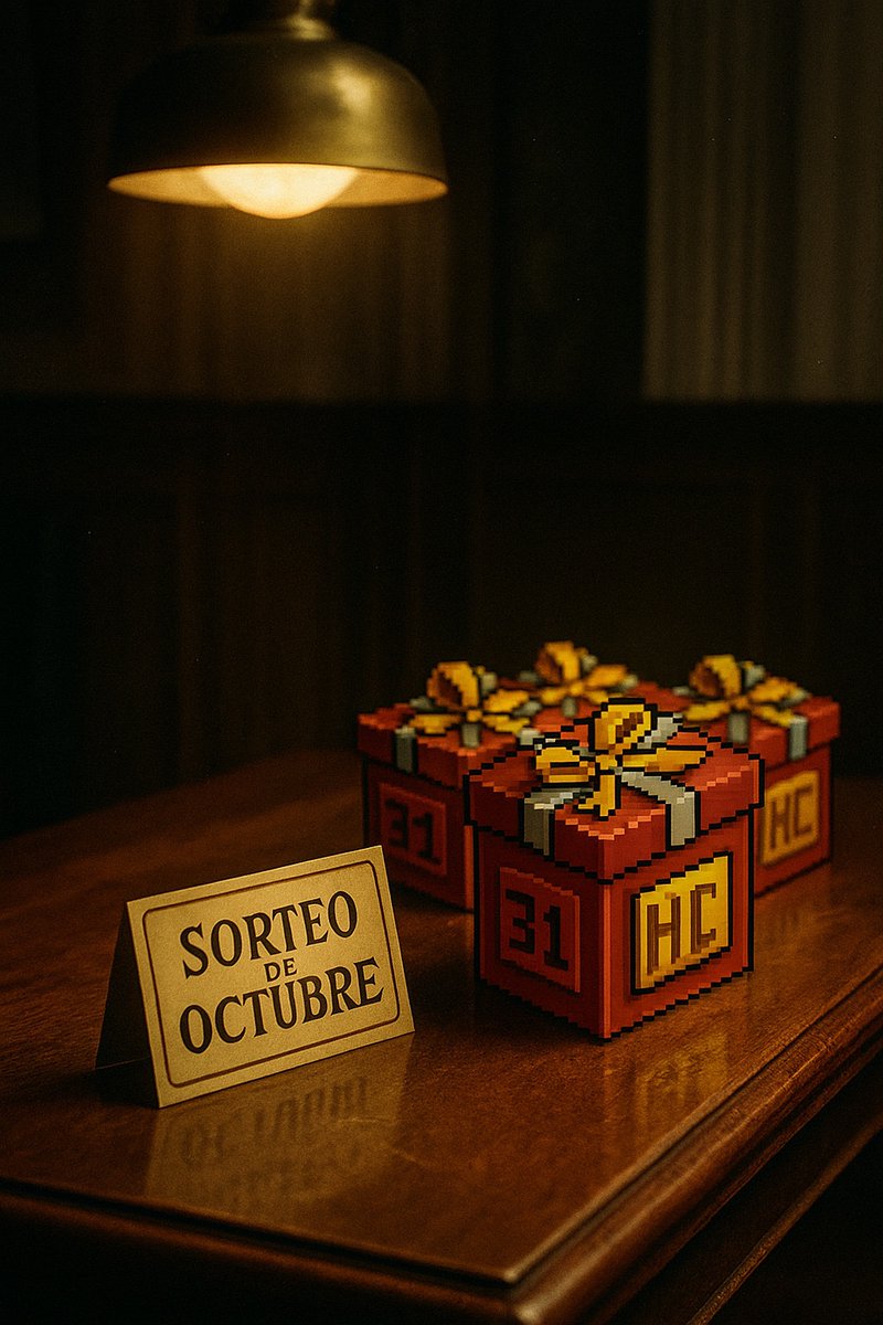 ¡Sorteo de Octubre! 🎃
Regalamos 4 cajas HC 

Para participar:

1️⃣ Síguenos y dale ❤️ a esta publicación
2️⃣ Etiqueta a un amigo o amiga 👇

📅 Finaliza el 31 de octubre
#Habbo #Sorteo