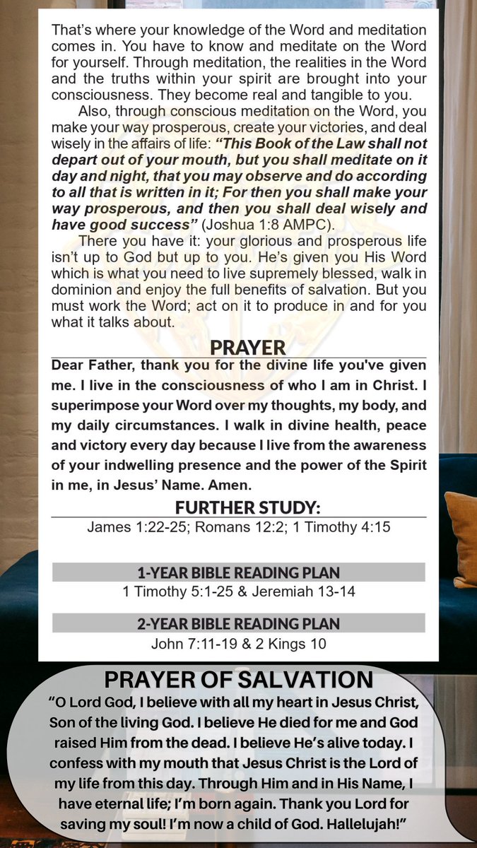 Wherefore, my beloved… work out your own salvation with fear and trembling (Philippians 2:12).

💢Always Share your Testimonies with us @:👇
kingsforms.online/rhapsodytestim…

#RhapsodyofrealitiesOct23