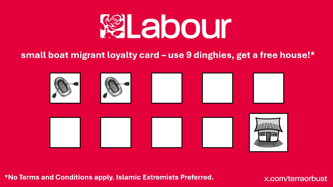 I hear they're giving out something new at UK Border Control these days