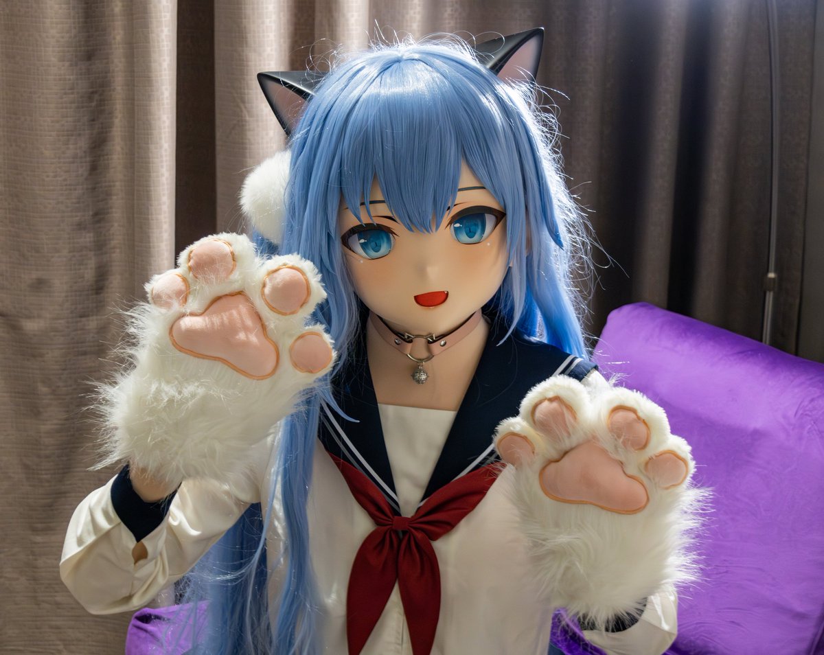 喵呜~
#kigurumi #ねこはしずく