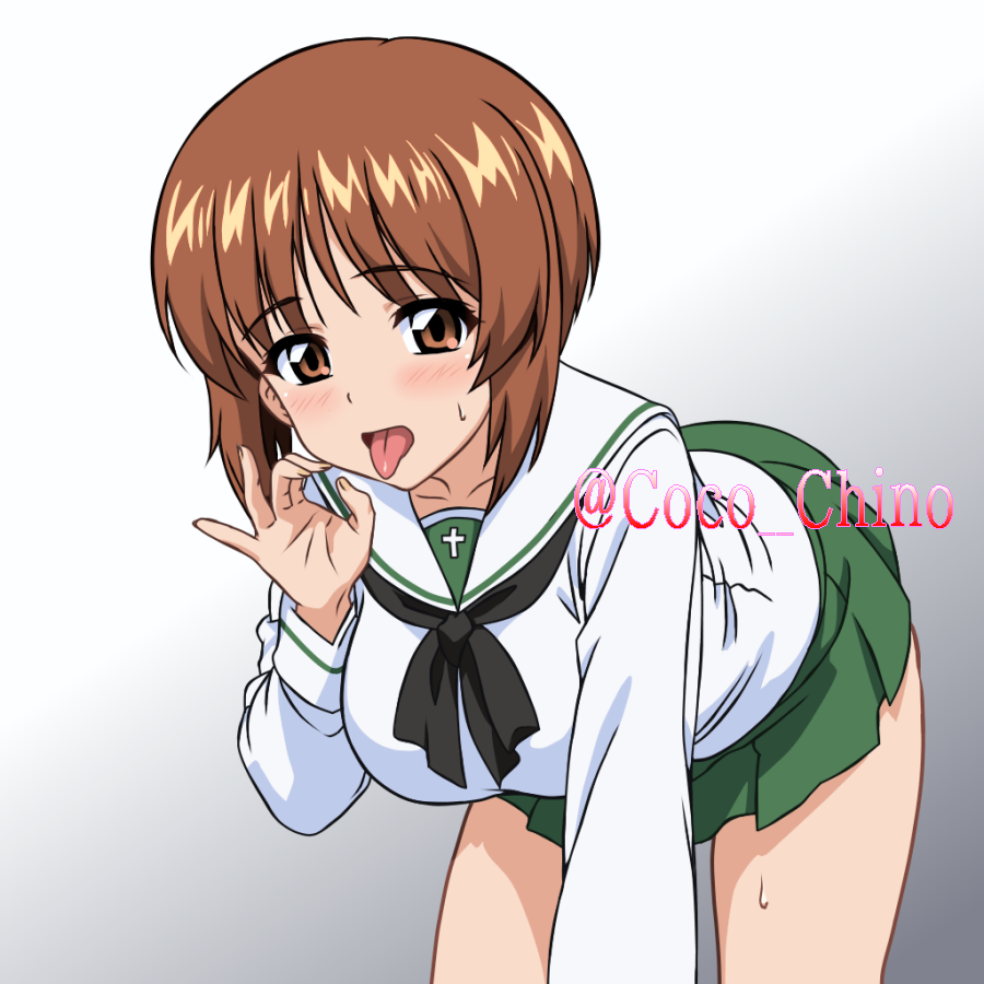 みぽりん お誕生日おめでと～🎵

キューポラの上から戦車の外に居る人に
手メガホンで指示を出してる時に ちょっと舌を噛んだだけの健全なイラストです✨

#西住みほ #西住みほ生誕祭2025 #西住みほ誕生祭2025 #ガルパン