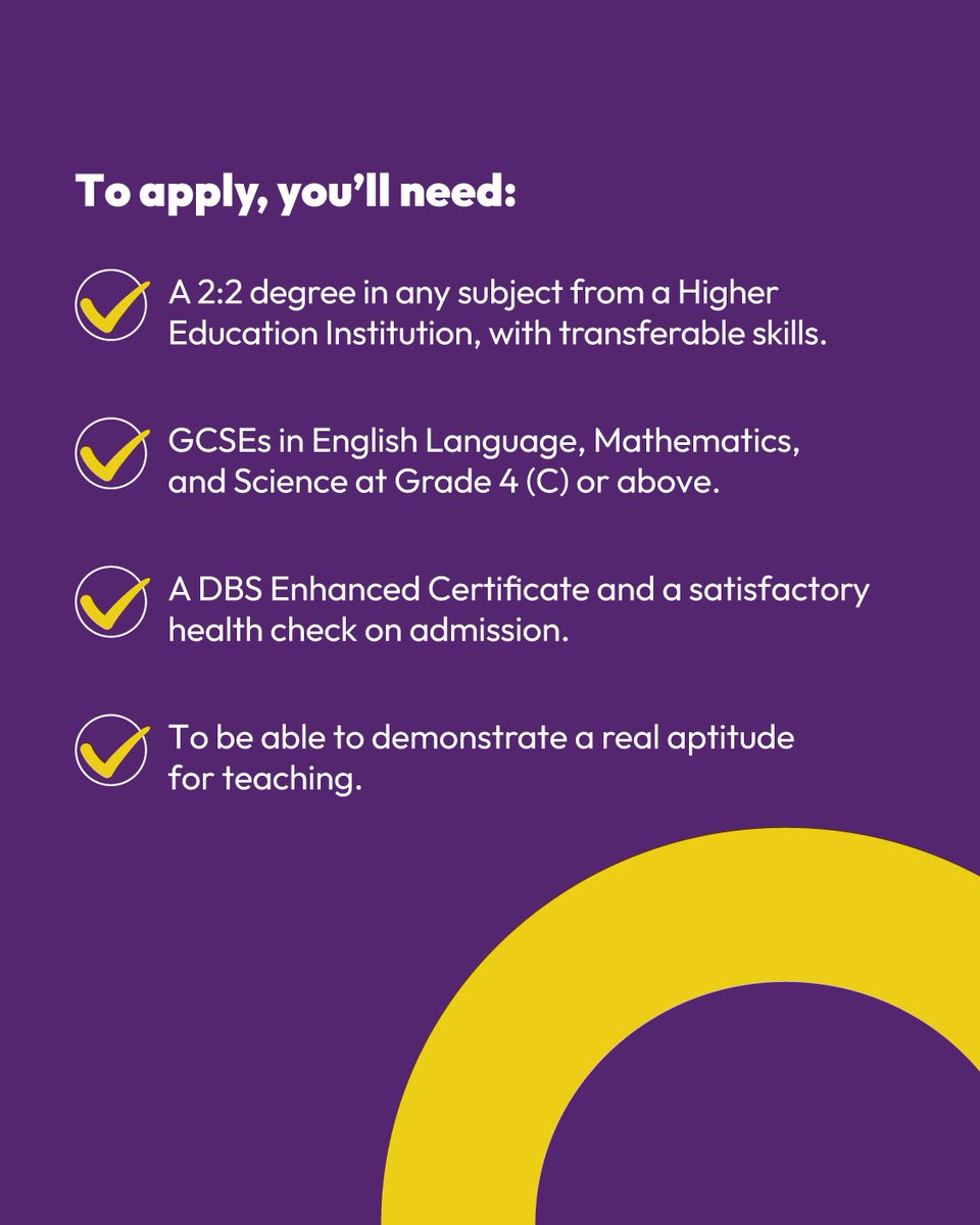 Thinking about becoming a teacher?📚

Take a look at the entry requirements for our school-centred training programme and see if this could be the start of your journey into teaching.

Applications for 25/26 are now open! Learn more: wiseacademies.co.uk/wise-itt