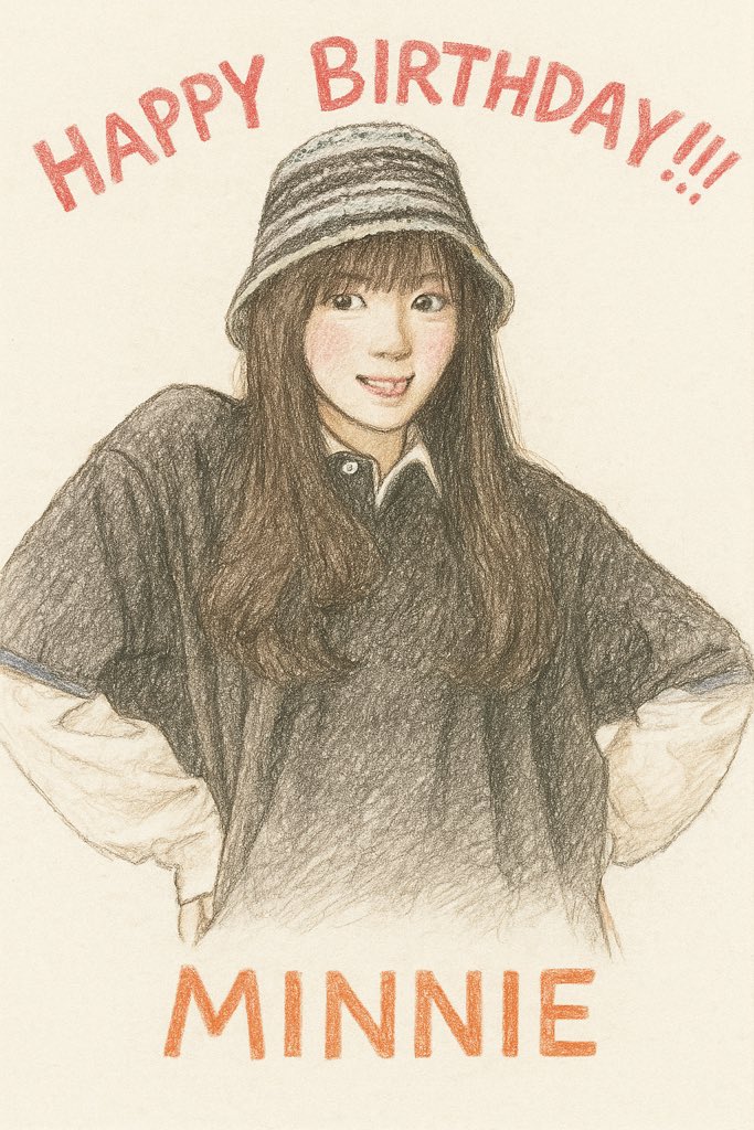 Happy Birthday MINNIE…✍️🎉

 #idle
 #MINNIE