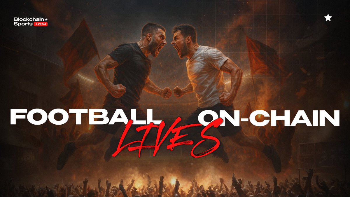 bcs_arena's tweet image. ⚽️ Football x Web3: Where Emotion Meets Code

Football’s about passion the cheers, the rivalry, the loyalty that never fades.
But what if that energy could actually do something?

🔄 That’s where Web3 steps in.
With real data, on-chain ownership and fan-powered ecosystems,…