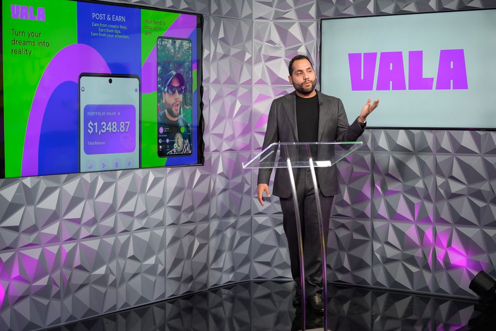 Go Fund Yourself x VALA 🎬 

From phone screen to TV screen. 

Tune in to <a href="/cheddar/">Cheddar</a>  on 11/6 to learn how social-fi will never be the same.