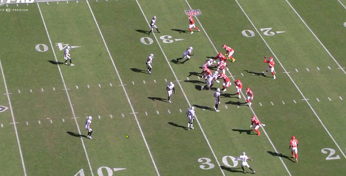 How bad were the Raiders Sunday? Just look at 51, 52 and 33 LOL