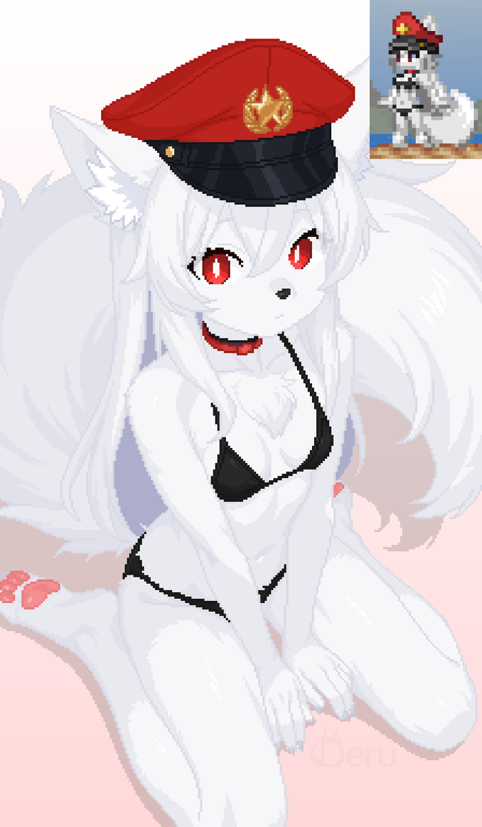 gwenderu's tweet photo. "Now… you're the captain"

#pixelart https://t.co/gJ2P3iqa54