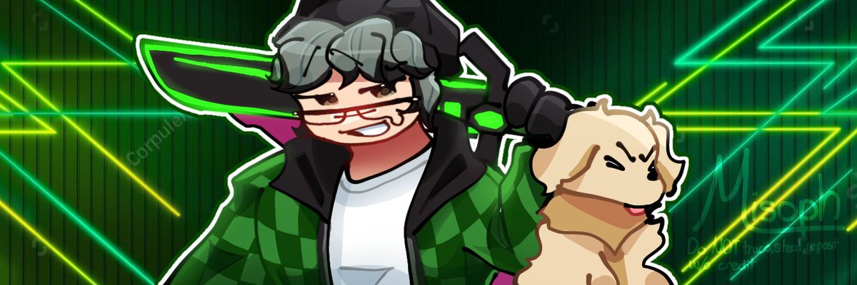 💚⌚️🐶
#Commission for <a href="/Tudorgaming123/">☆•ItsTudorGamingPlays•☆</a>