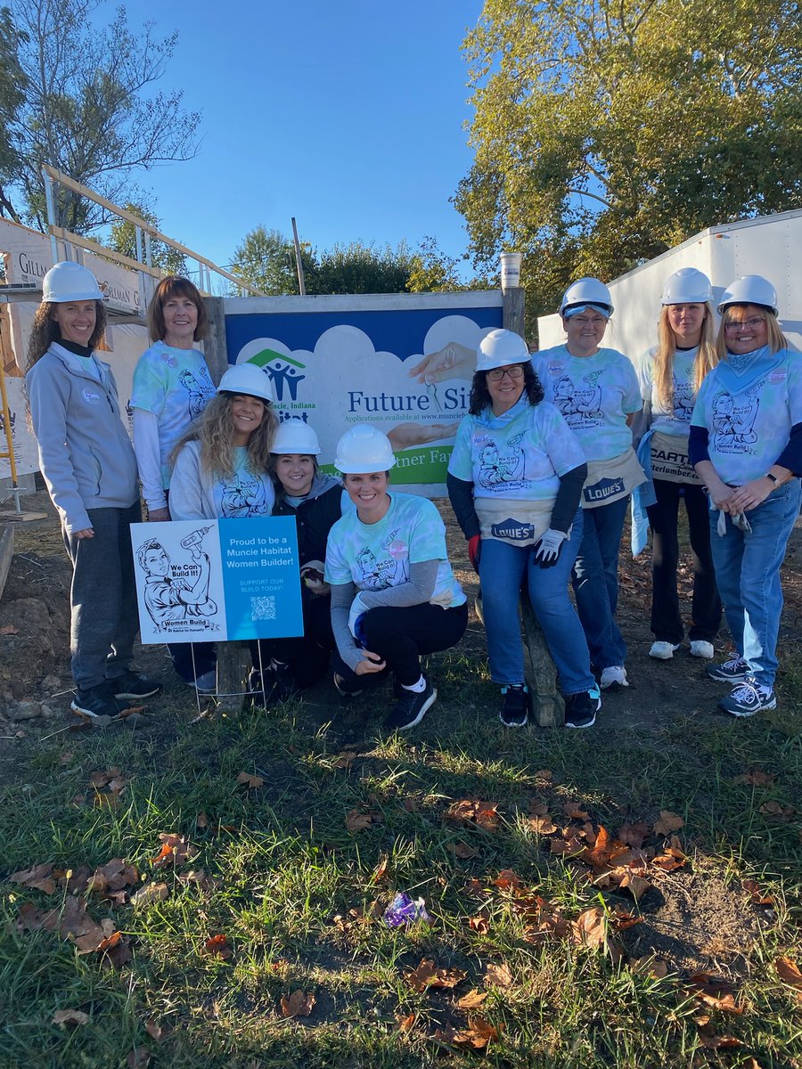 CSB_Indiana's tweet image. Thank you to everyone here who participated in this year&apos;s MEAIR Women&apos;s Build Team benefitting Habitat for Humanity! We proud to work with so many people willing and excited to lend a hand in their communities. 
*
Citizens State Bank. Member FDIC.