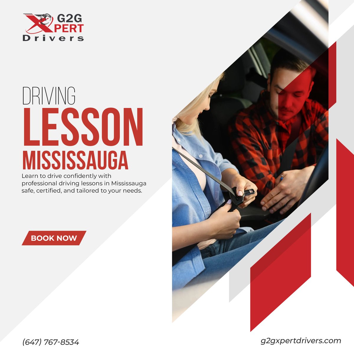 G2G_Xpert's tweet image. Driving Lesson Mississauga | Build Skills, Gain Confidence
Looking for professional driving lesson Mississauga services? At G2G Xpert Drivers, we provide comprehensive, MTO-approved driving lessons
#DrivingLessonMississauga #MississaugaDriving #LearnToDrive #G2Test #GTest