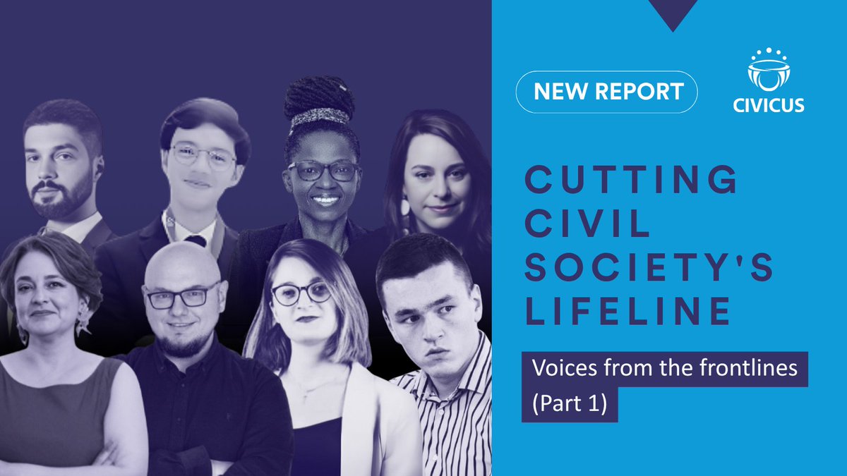 🧵 Part 1: Voices from the Frontlines
What do foreign agents' laws look like on the ground?

These laws aren't just policies, they’re dismantling civic space, silencing voices and putting activists at risk.

Hear their stories and explore the full report: web.civicus.org/ForeignAgentsL…