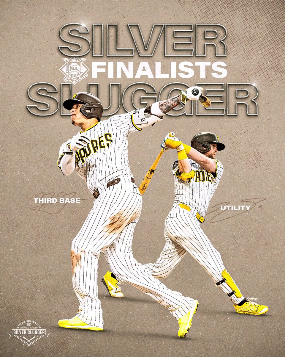 Manny Machado and Jake Cronenworth are Silver Slugger Award finalists!