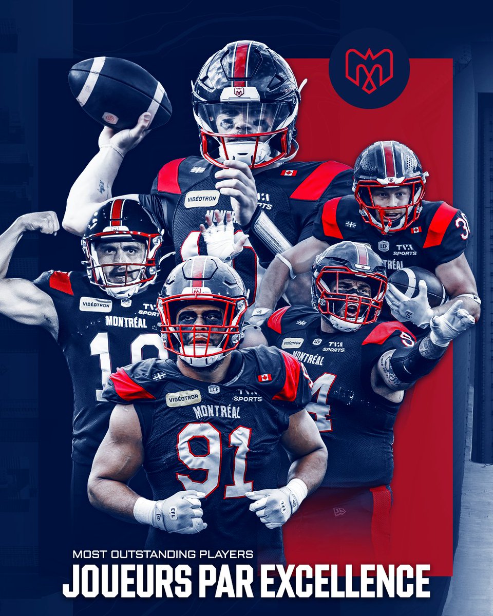 MTLAlouettes's tweet photo. certified dawgs 🐶😮‍💨

Félicitations à nos joueurs par excellence 2025!
PLUS D’INFOS: https://t.co/tr3Uc38NJb 
--
Congratulations to our team award winners for 2025!
MORE INFO: https://t.co/E1Rd0Y3W4u https://t.co/Y46yNYpo6P