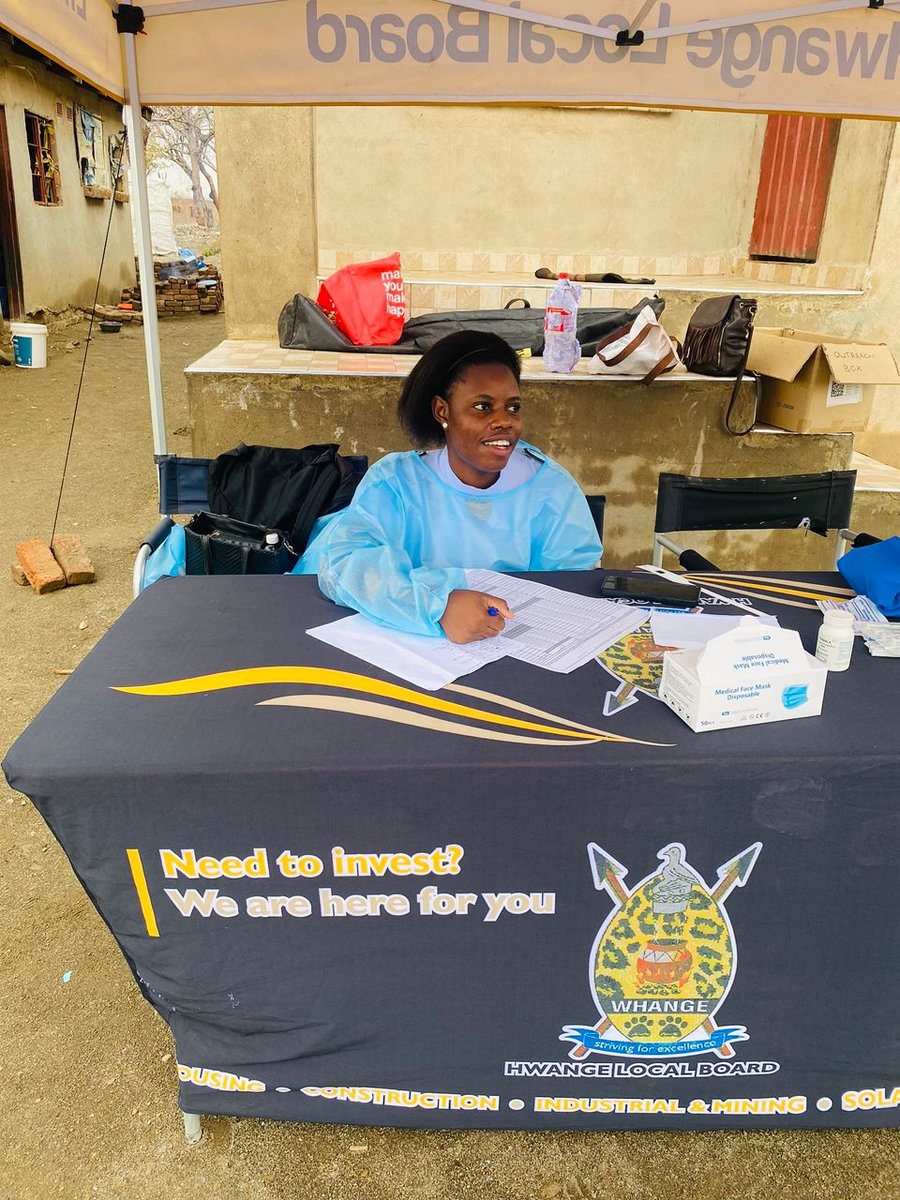 hwangetown's tweet image. Hwange Local Board’s Empumalanga Clinic today attended to 67 children during its outreach immunisation programme at Empumalanga Phase 4, bringing essential health services closer to the community #Healthcare #Immunisation #Hwange @MoHCCZim @HwangeResidents @real_Godfatha @LyejaFM