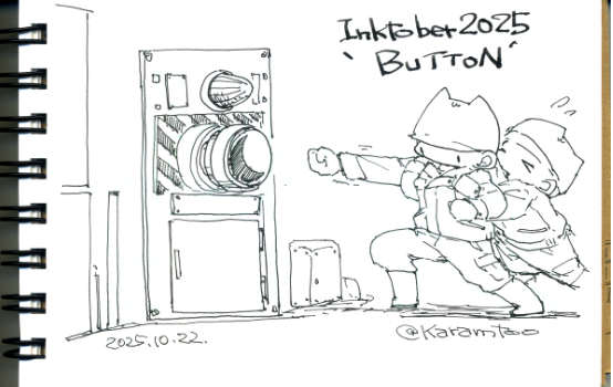 karamt00's tweet photo. #inktober #Inktober2025 
服飾の方が良かったのか…？ https://t.co/iRc87l0FZM