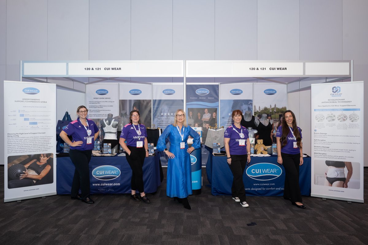 It was great to see <a href="/CUIWearUK/">CUI Wear</a> at #ASCNUK25.

CUI Wear have a range of innovative hernia/ostomy support garments, which provide a balance between the appropriate level of support and comfort.

#stomacare #hernia #ostomy