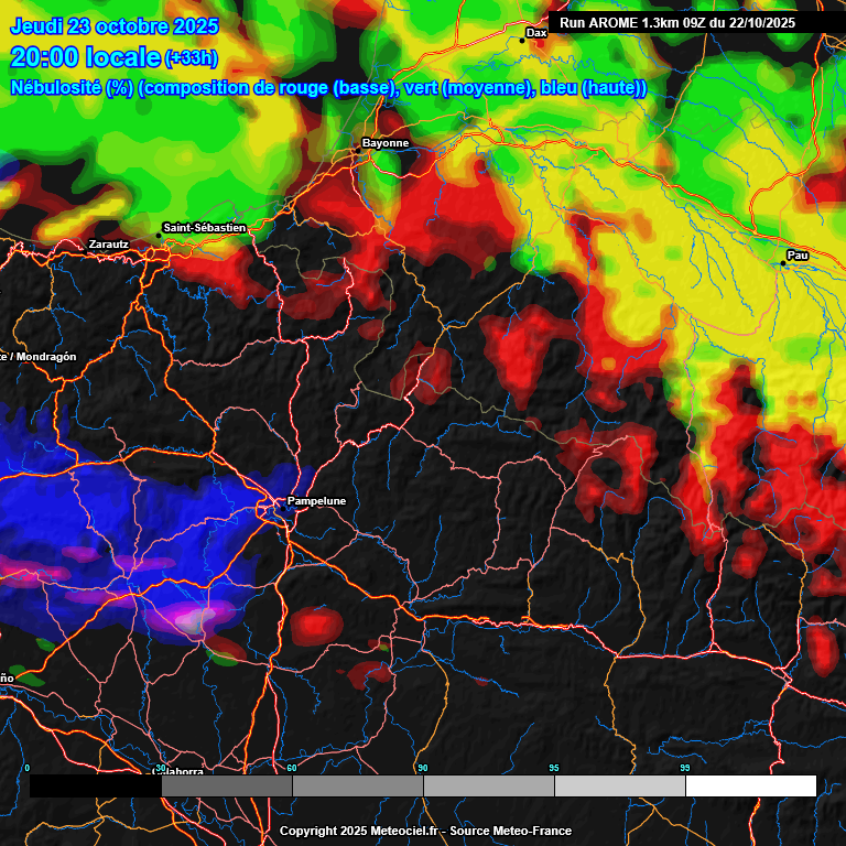 Pablo_L_B's tweet photo. @Meteonavarra_ @Navarrameteo Arome mete nubes altas justo hacia el W que es hacia donde hay que mirar 😑
Y yo que pensaba ir al Perdón... igual hay que moverse un poco. https://t.co/VPyTPsRpxR