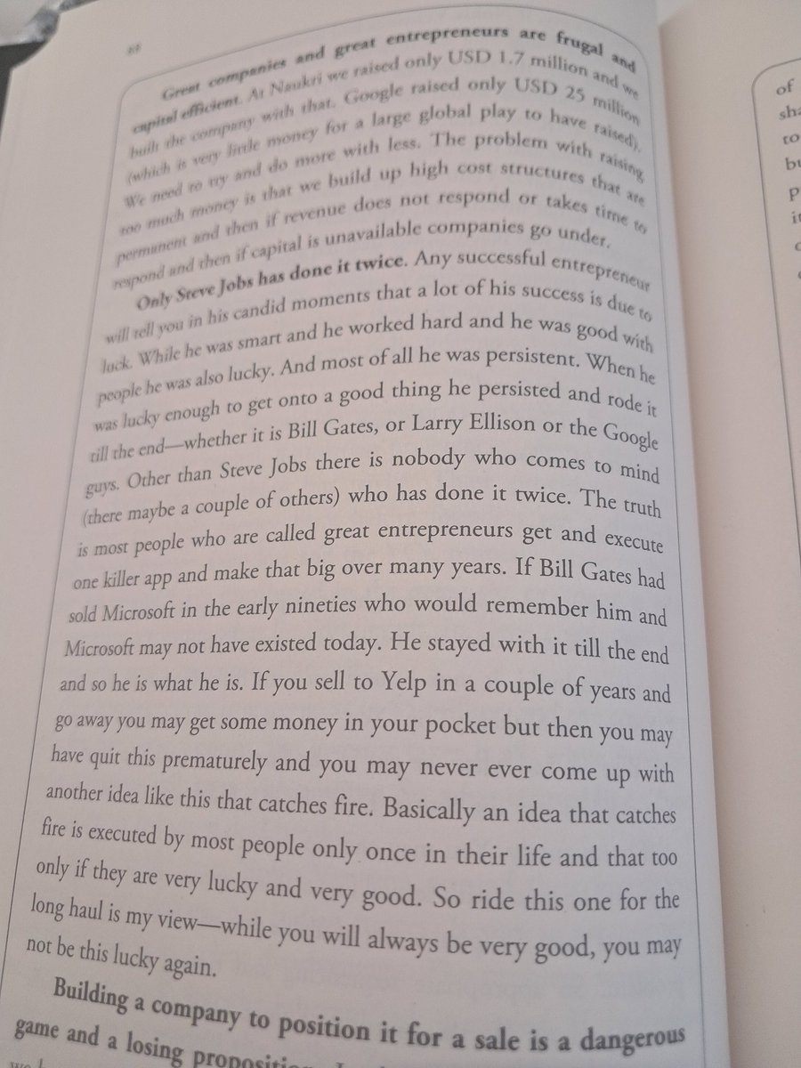 #Unseen The email exchanges between <a href="/deepigoyal/">Deepinder Goyal</a> and <a href="/sbikh/">Sanjeev Bikhchandani</a> in the book are delightful to read... It's quite evident that both of them like to think through the big stuff by writing things down 

H/T <a href="/MeghaVishwanath/">Megha Vishwanath</a>