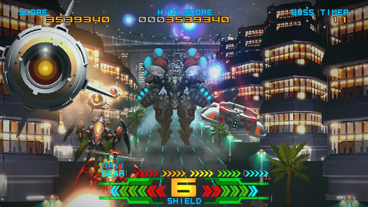 shmupdb's tweet image. Night Striker GEAR by M2 is out on Steam 👀 An original sequel to the 80s Taito arcade game release 🕹️ Link in thread 👇