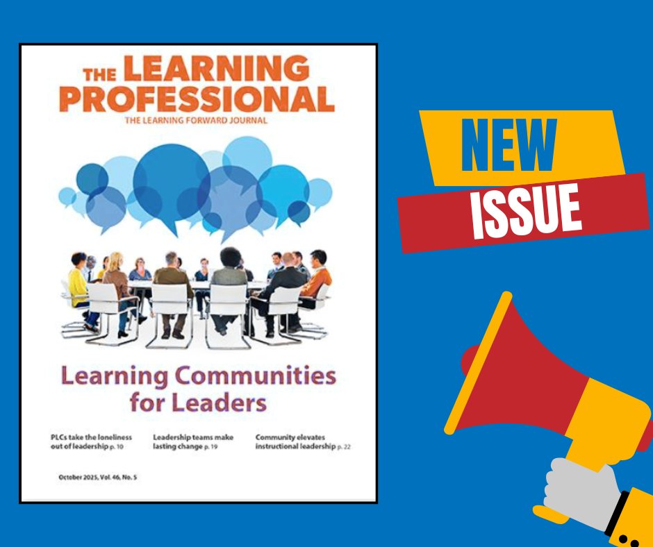 LearningForward's tweet image. How to foster learning communities for principals, superintendents, curriculum directors, and other leaders. #TheLearningPro.
ow.ly/wBQp50XgmkE