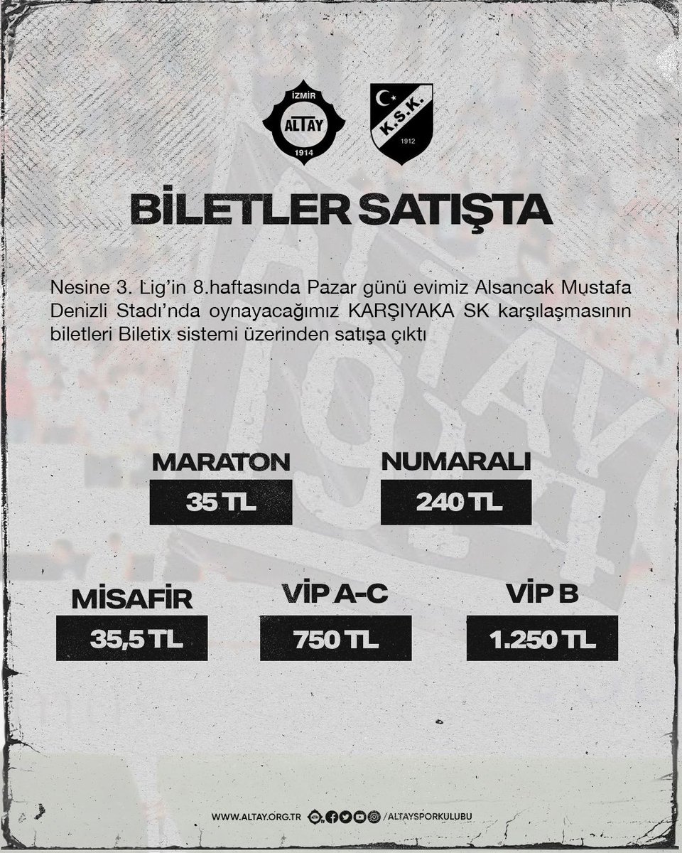 Altay Spor Kulübü tweet media