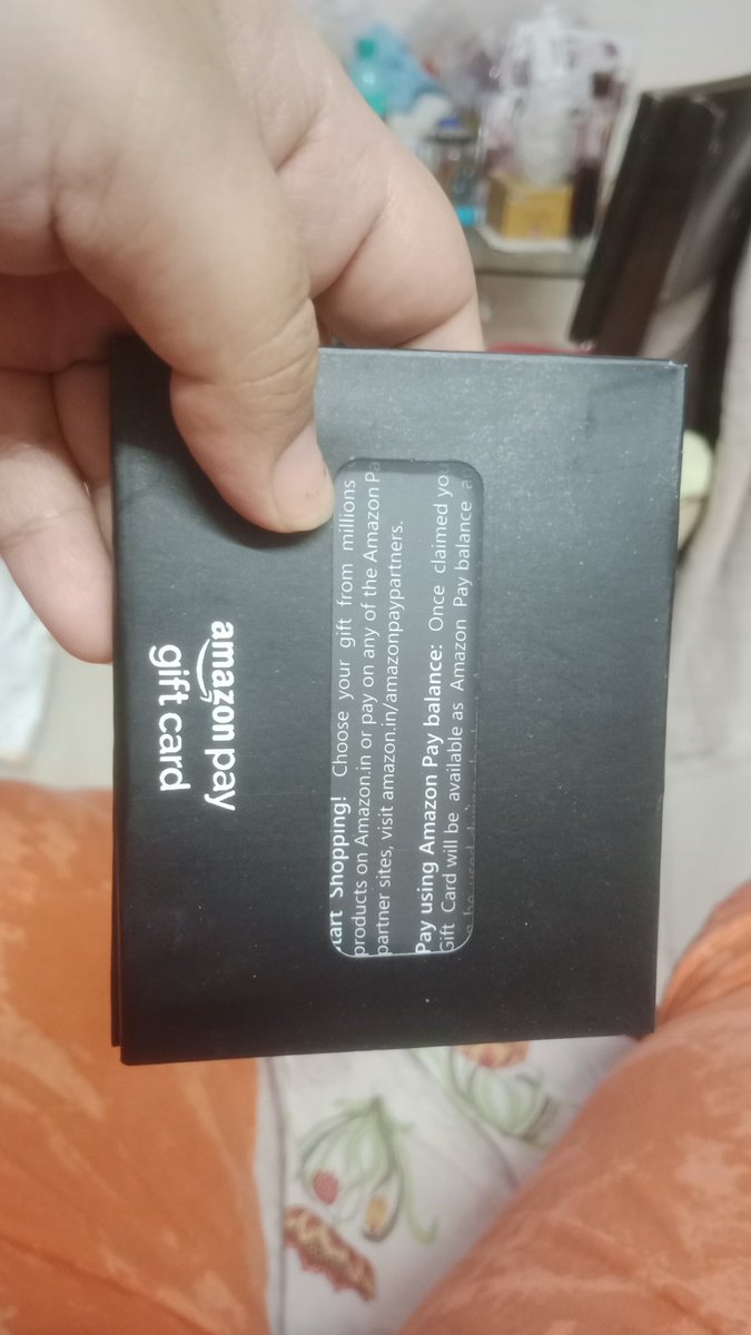 Hey <a href="/amazonIN/">Amazon India</a> the only thing worse than your Diwali gift card which didn't work is your customer service team which is playing passing the parcel during work hours 😕