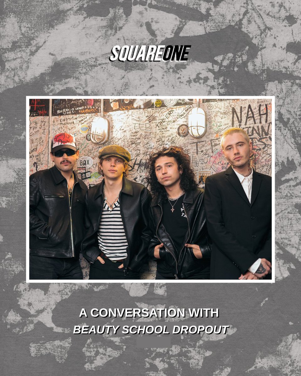 INTERVIEW: When <a href="/bsd_wav/">BEAUTY SCHOOL DROPOUT</a> dropped by London for their sold-out headline show, they spilled all about their obsession with performing, their adoration for house-shows, and the mind-blowing plans they have for the rest of the year.
📝: Alex Shukri
squareonemagazine.co.uk/interviews/a-c…
