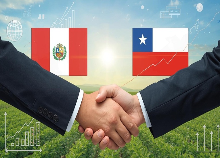 Se proyecta que, en 2025, #Perú superará a #Chile en #agroexportaciones, alcanzando los US$ 10.194 millones frente a los US$ 9.979 millones de Chile. mascontainer.com/el-papel-de-ch…