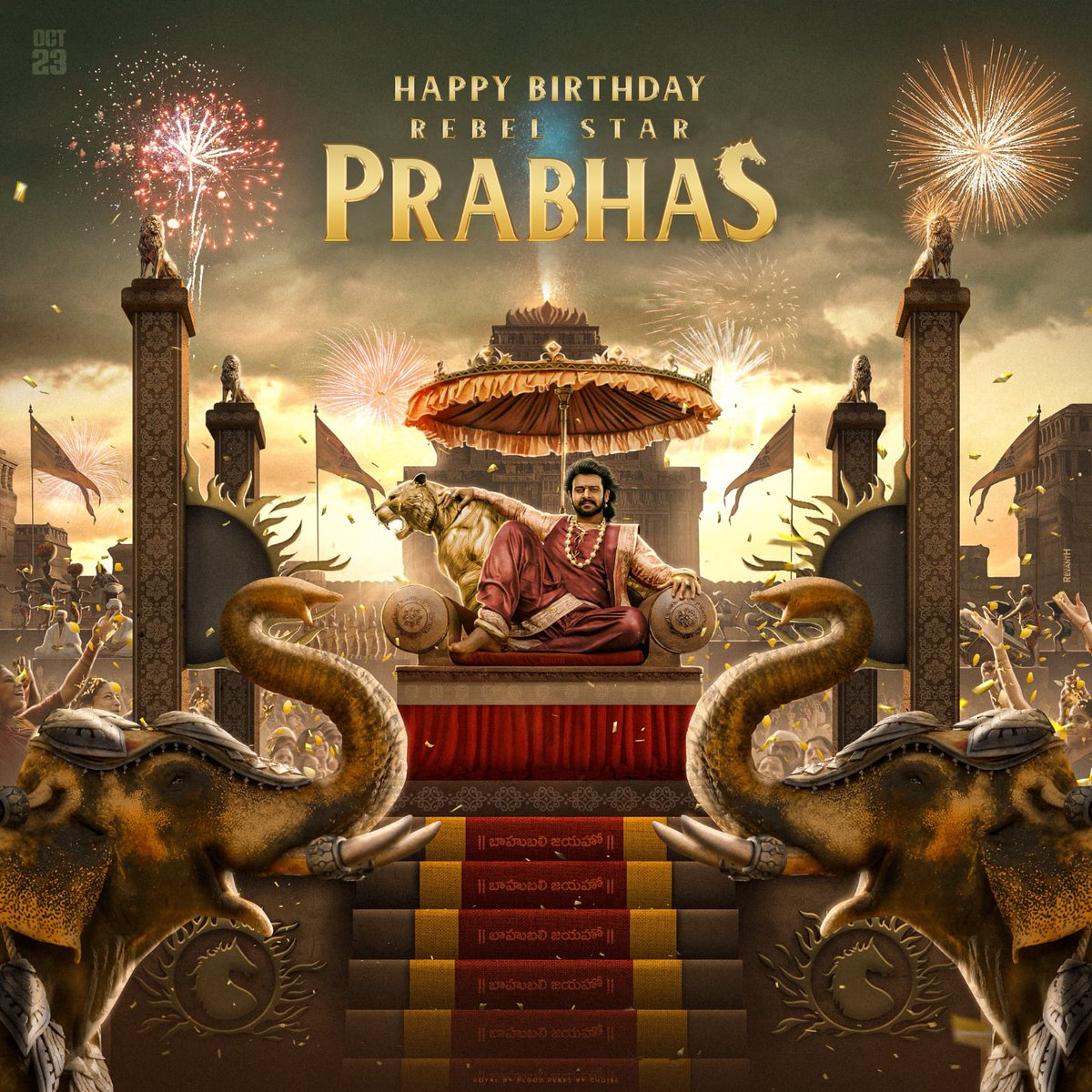 Pavankumar66669's tweet photo. #HappyBirthdayPrabhas https://t.co/OqwKJb9sGS