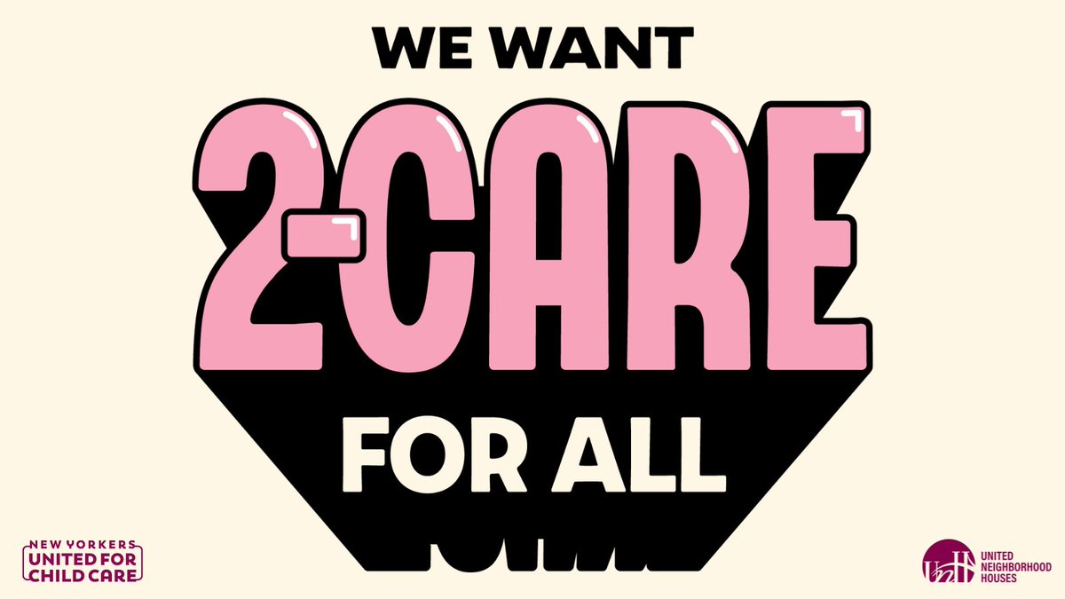 CWA District 1 (@cwadistrict1) on Twitter photo Child care costs New Yorkers over $20K a year — that's unaffordable for 80% of families. 
We're proud to support <a href="/NY4ChildCare/">New Yorkers United for Child Care</a> & <a href="/UNHNY/">UNHNY</a>’s campaign to make #2CareForAll a reality!
united4childcare.org/2care-blueprint Child care costs New Yorkers over $20K a year — that's unaffordable for 80% of families. 
We're proud to support <a href="/NY4ChildCare/">New Yorkers United for Child Care</a> & <a href="/UNHNY/">UNHNY</a>’s campaign to make #2CareForAll a reality!
united4childcare.org/2care-blueprint
