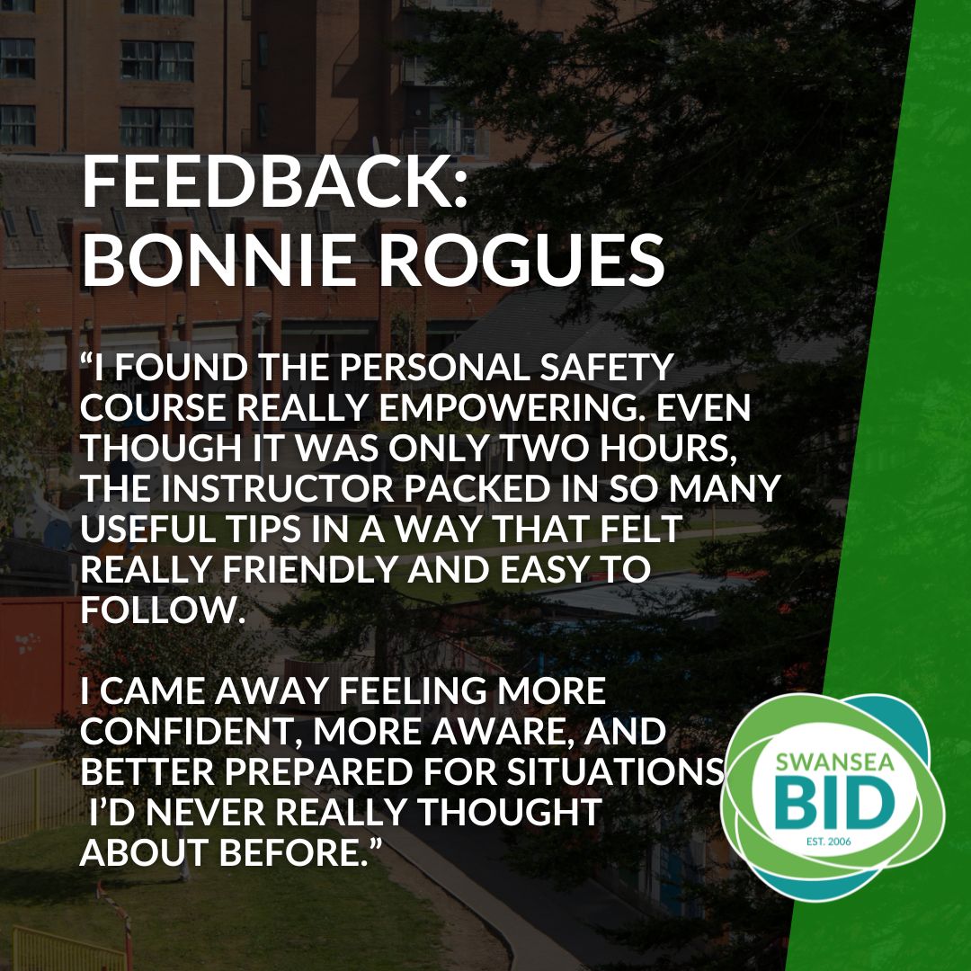 Did you know? Over the past year, the provision of our free training courses has saved BID businesses over £30k 💪

Our next course is centred around Personal Safety and Conflict De-Escalation.

📆29th October 
⏰12-2pm
📍Online

Book Now👇

🔗 swanseabid.co.uk/course/persona…