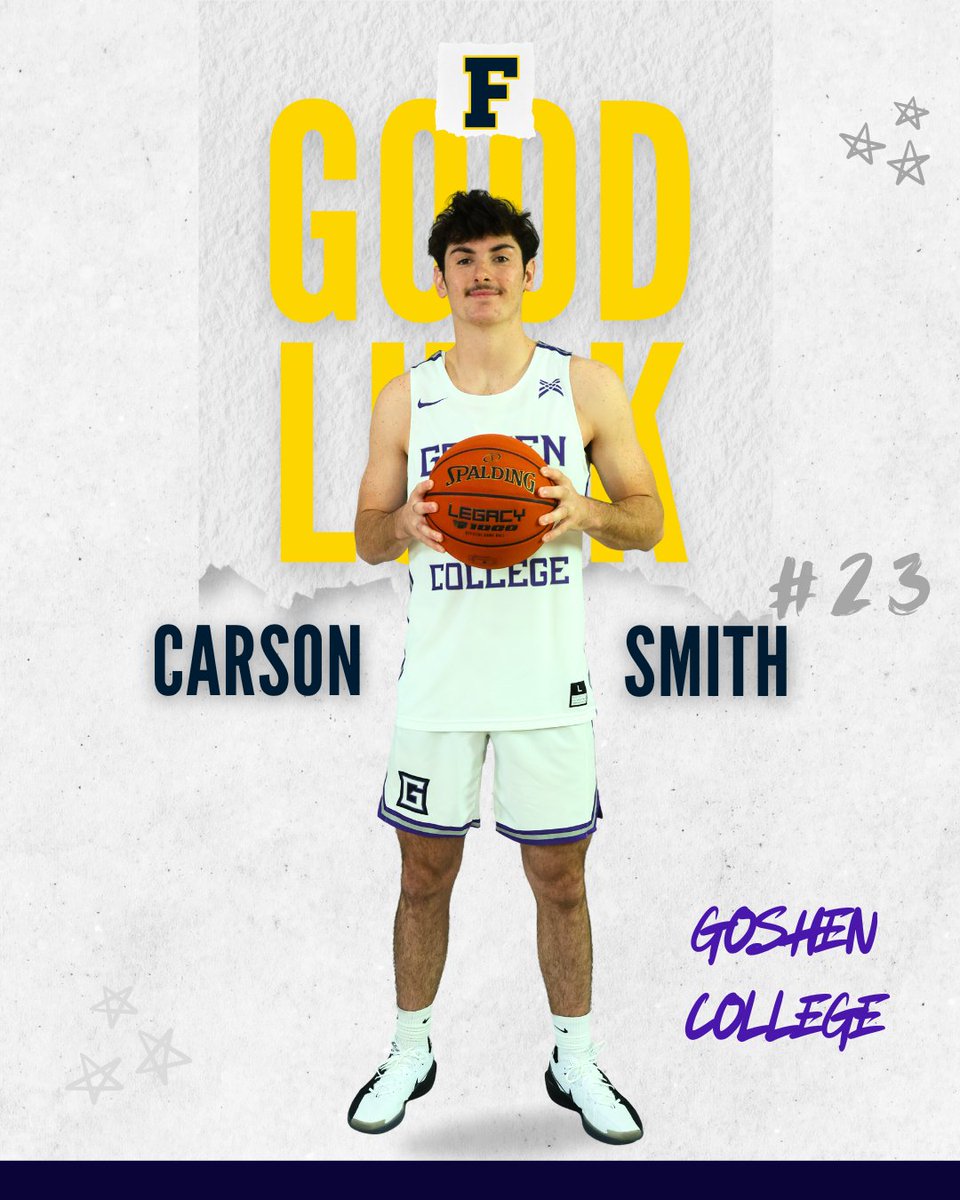 Good Luck this season to former Falcon <a href="/Carsonballer24/">Carson Smith</a> . Go Leafs!

Goshen College Schedule:
 goleafs.net/sports/mens-ba…