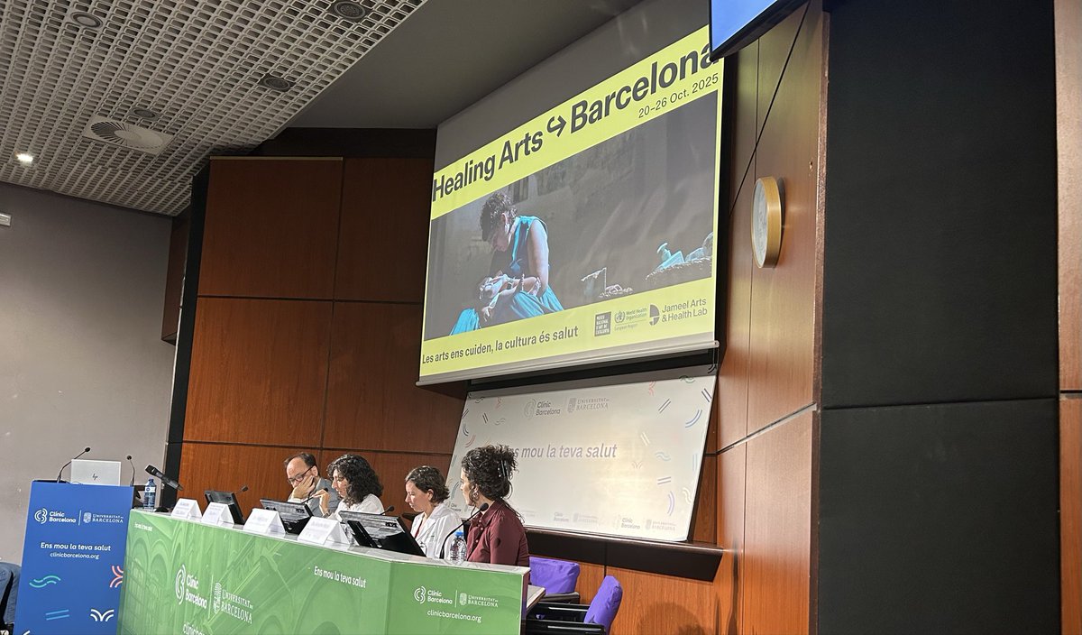 gerardespinosa5's tweet photo. Presentació del Projecte “El Cor del Museu” dins del programa Healing Arts Barcelona
@hospitalclinic @MuseuNac_Cat
#orgullclinic https://t.co/GwGaZTpvkR