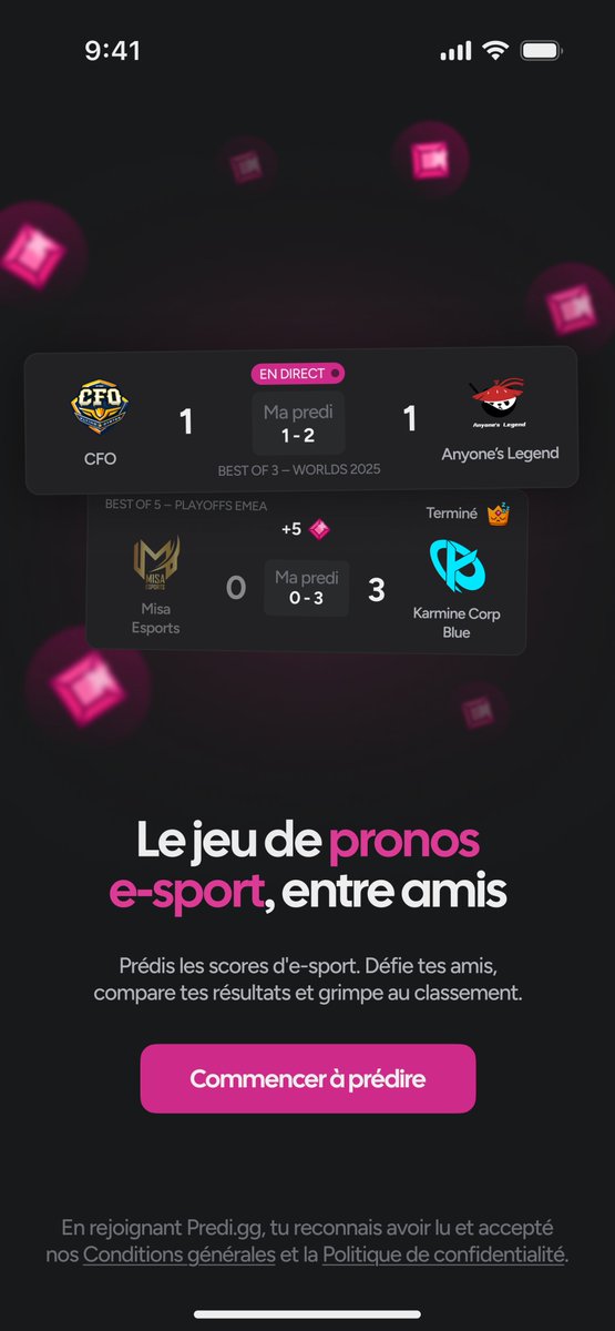 ImJustLucas_'s tweet photo. La 0.2.0 de @Predi_GG arrive très vite

Connexion Apple et Google, bcp d'upgrade sur l'UX, notamment en lien avec les scores et le clavier

Evidemment des correctifs et surtout pleins d'idées pour la suite, merci à ceux qui viennent tester 🙌

on va tout déchirer

#BuildInPublic https://t.co/71GbwXKwsp