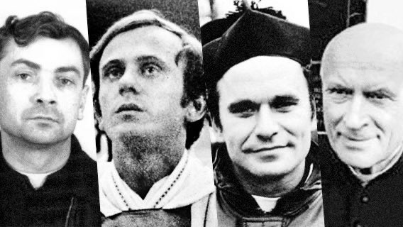 Fr. Michal Rapacz
Fr. Michał Pilipiec
Fr. Stefan Niedzielak
Fr. Stanisław Suchowolec
Fr. Rudolf Marszałek
Fr. Władysław Gurgacz
Fr. Sylwester Zych
Fr. Jerzy Popiełuszko

These are just some of the catholic priests murdered by the communists in Poland between 1944 and 1989. 🇵🇱💔