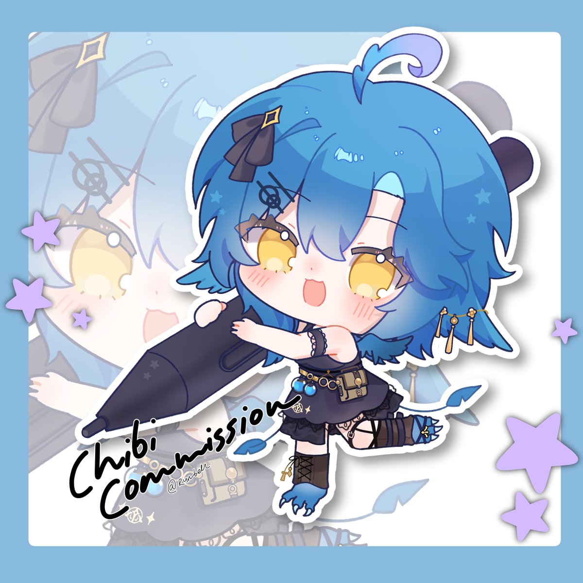 💙
— Chibi for @.Avis_comics