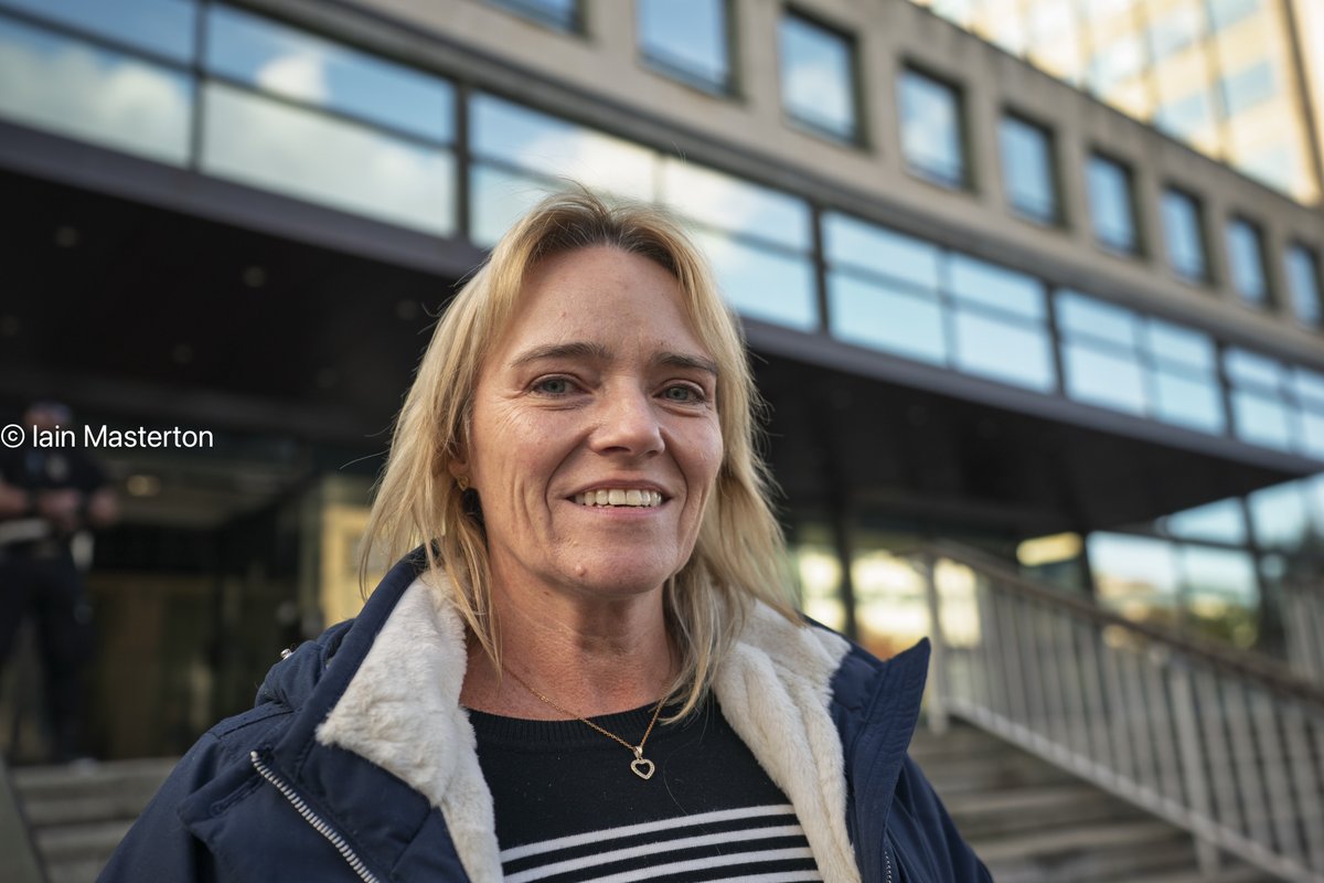 Sandie Peggie at the Tribunal to offer support to the Darlington Nurses. <a href="/DarlingtonUnion/">Darlington Nursing Union</a>