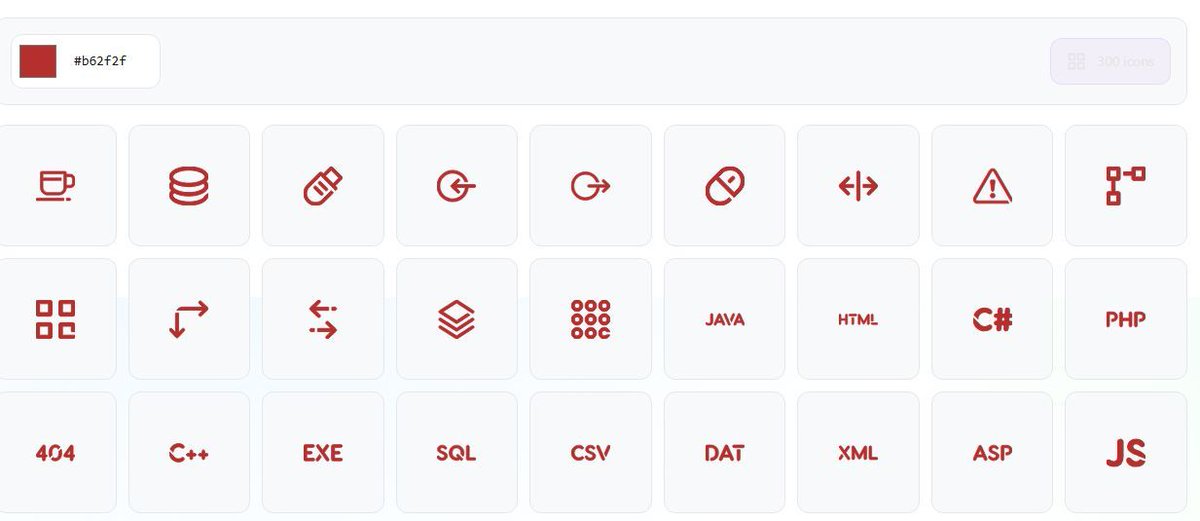 IvyGrig's tweet image. They made it even easier for you to customize and download SVGs from the free 300-icon set for web developers.
design.dev/free-icons/
#svgicons #svg #design #developers #webdev