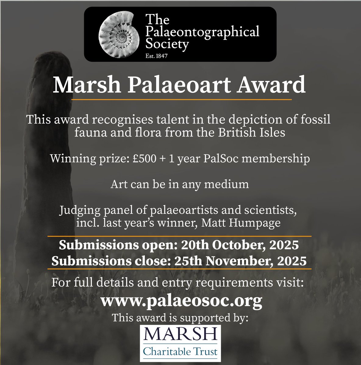 Palaeontographical Society tweet media