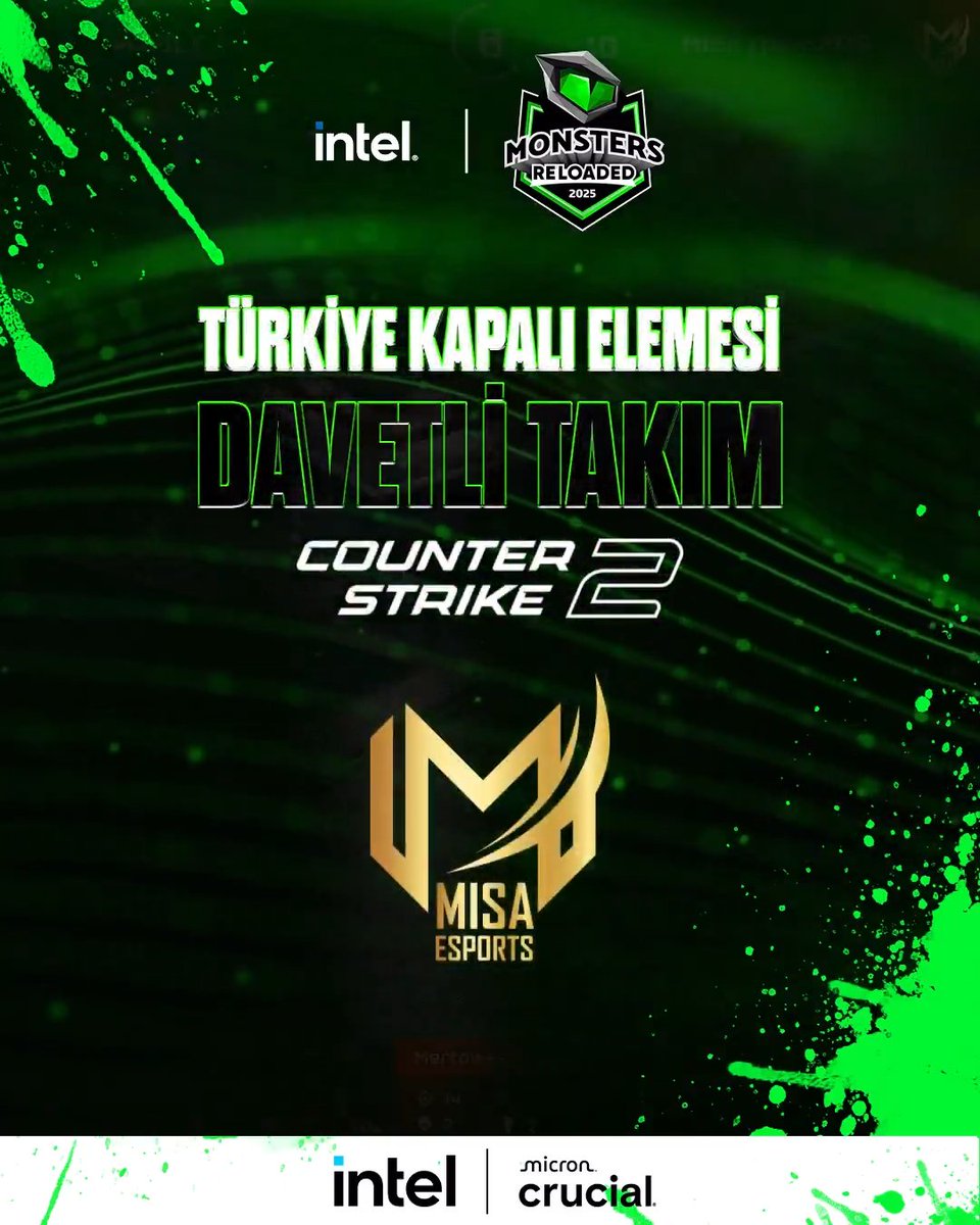 trcsespor's tweet image. 🚨 Bushido Wildcats ve Misa Esports, Monsters Reloaded 2025 Türkiye Elemesine davet alan takımlardan oldu!