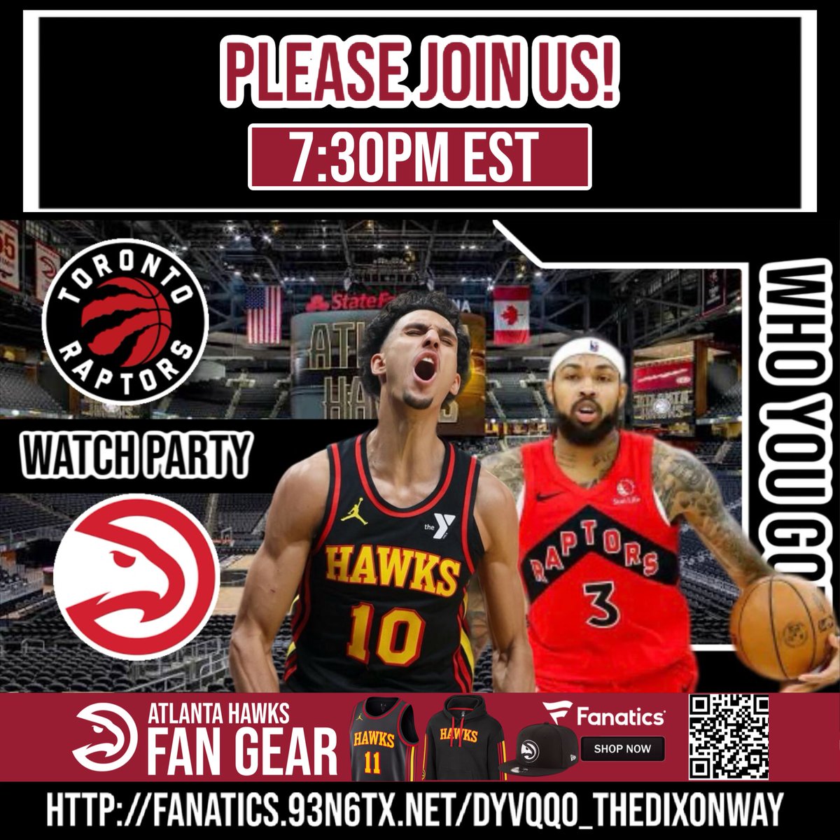 ATLfinalround's tweet image. Please join us at 7:30pm est for the #AtlantaHawks season opener watch along #TheDixonWay #nba #NBA #TorontoRaptors @ATLHawks @Raptors Toronto Raptors vs Atlanta Hawks | Live Play by Play Stream | #nba #nbah... youtube.com/live/B4ztcsY8j… via @YouTube